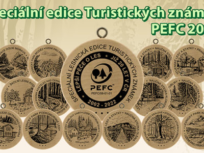 Speciálni edice Turistických známek PEFC 2022